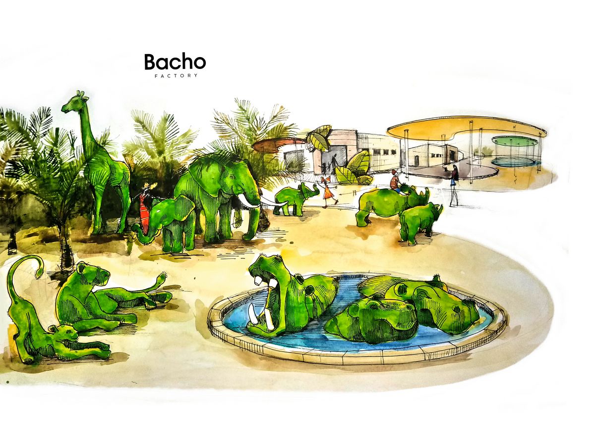 Bacho Factory - Điêu khắc xanh từ thương hiệu hàng đầu thế giới